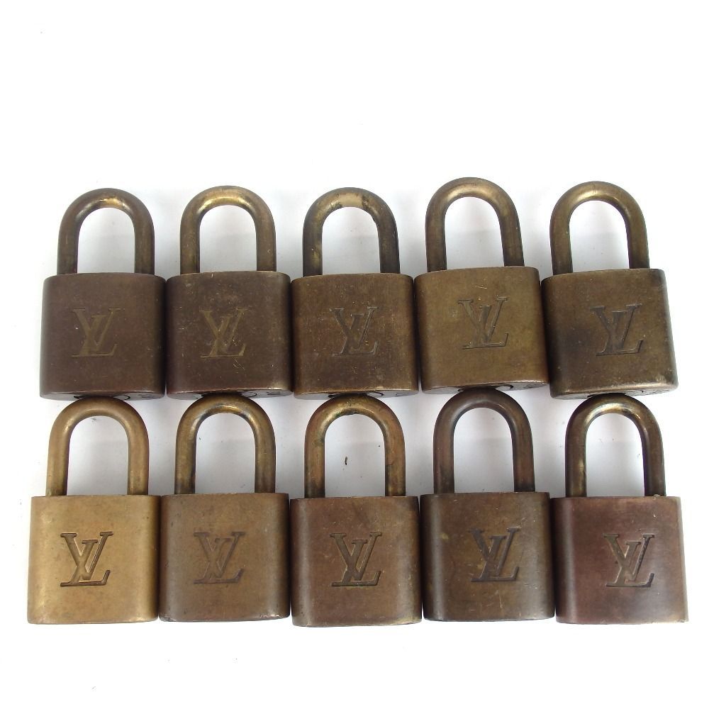 Louis Vuitton ルイヴィトン パドロック 10個セット 鍵なし 14-320