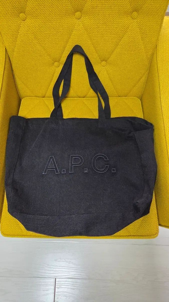 A P C ダークグレー エコバッグ トートバッグ