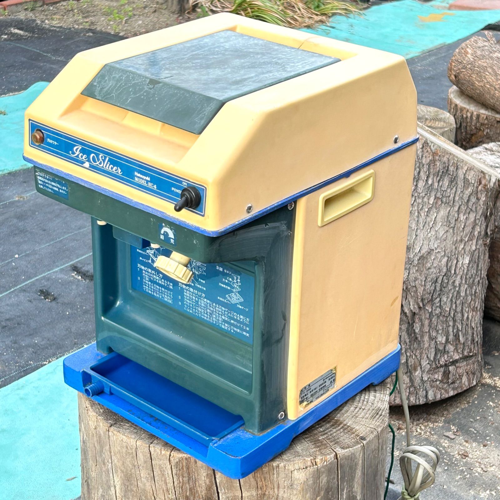 Hatsuyuki HC-6A カキ氷機　かき氷マシン CHUBU Hatsuyuki HC-6A かき氷機 中部コーポレーション