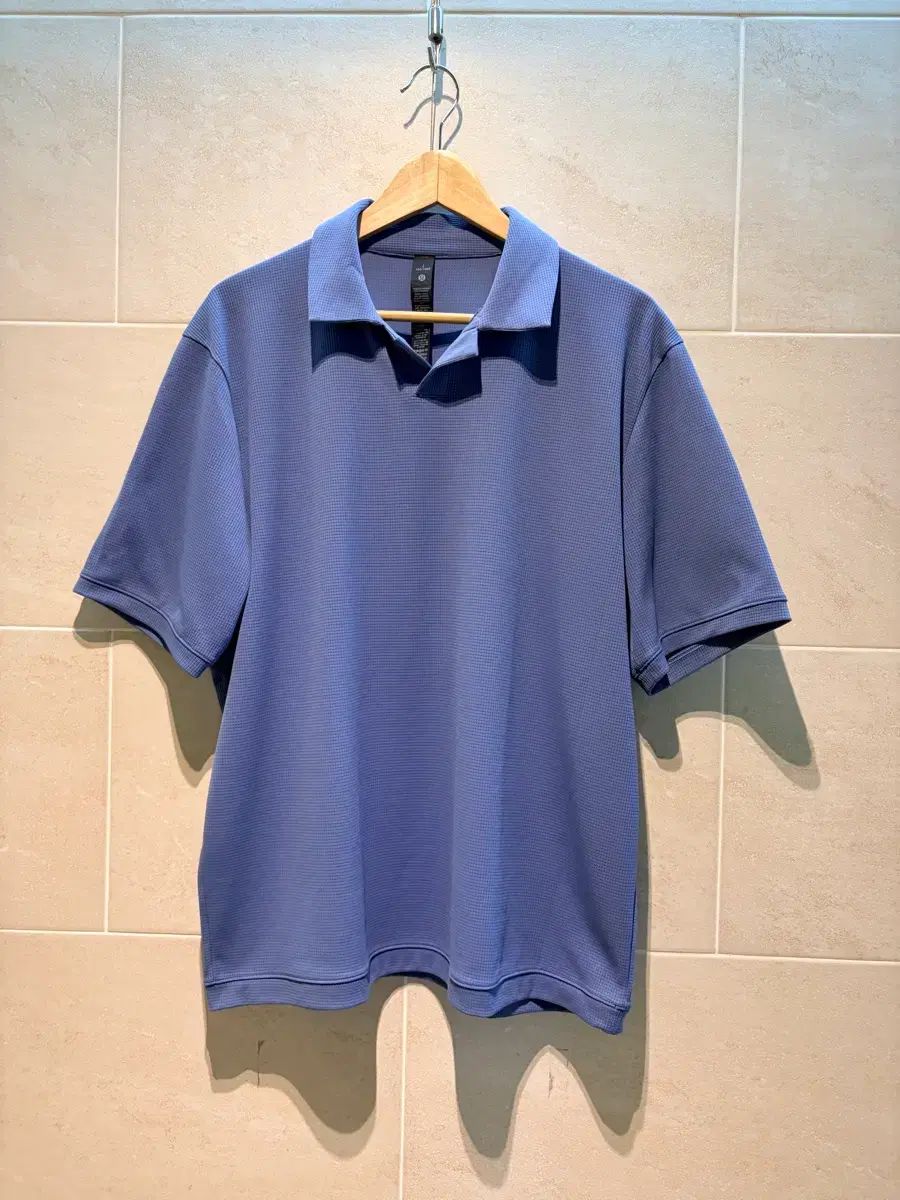 ルルレモン メンズ ポロTシャツ L サイズ ブルー 6,097円