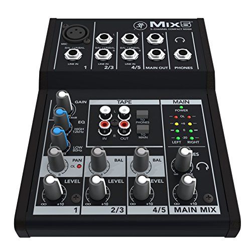 MACKIE マッキー 超コンパクトアナログミキサー MIX5 国内正規品ma f988fc8d