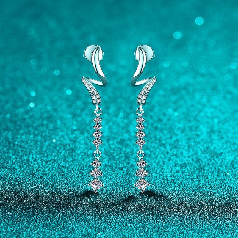 ピアス モアサナイト 0.63ct モアサナイト ピアス シルバー925 モアッサナイト ピアス 人工 ダイヤモンド 人工ダイヤモンド モアッサナイト アクセサリー ギフト 普段使い 耳飾り パーティー 結婚式 プレゼント ギフト med200