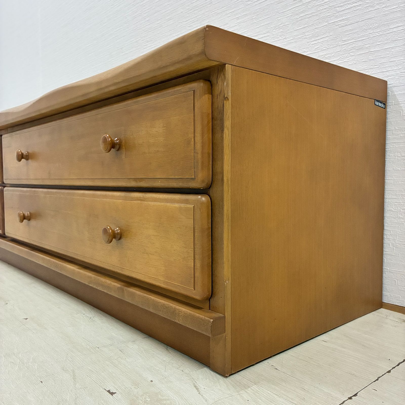 カリモク】RUSTIC ルスティック ローボード テレビボード テレビ台