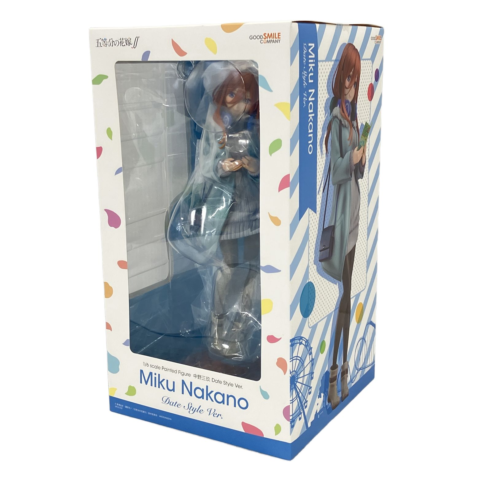 GOOD SMILE COMPANY 五等分の花嫁∫∫ 1/6 中野三玖 Date Style Ver. グッドスマイルカンパニー デートスタイル フィギュア 未使用 W11259198