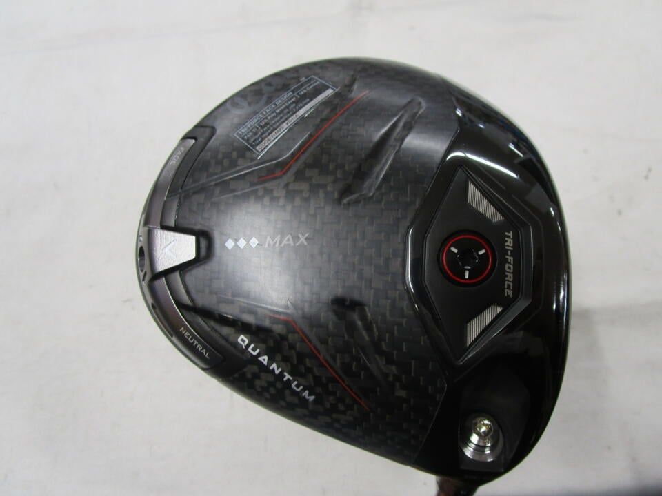 キャロウェイ　QUANTUM ◆◆◆ MAX　9度　ATHLEMAX 50 for Callaway　Sフレックス　ドライバー　中古　ゴルフドゥ！札幌東苗穂店【最短即日発送】