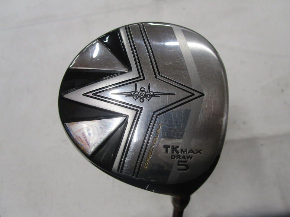 グランプリ　TK MAX DRAW プレミアム　17度　◆リシャフト◆CRAZYS-519　75PROTO　Sフレックス　フェアウェイウッド　中古　ゴルフドゥ！札幌東苗穂店【最短即日発送】