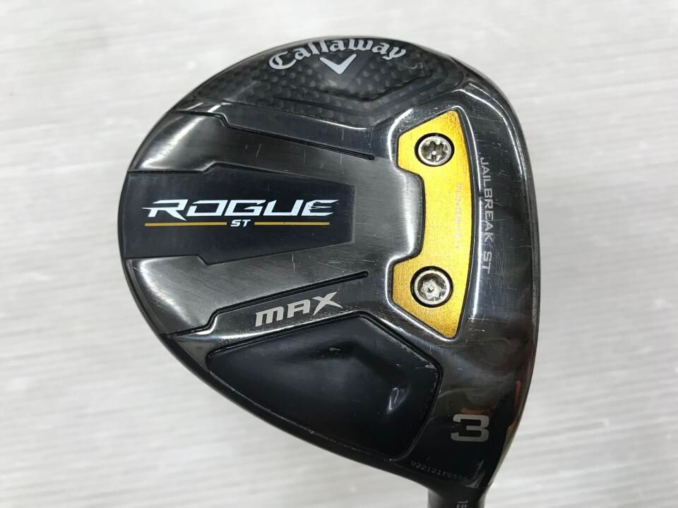 キャロウェイ　ROGUE ST MAX　15度　SPEEDER NX50　Sフレックス　フェアウェイウッド　中古　ゴルフドゥ！成田美郷台店【最短即日発送】