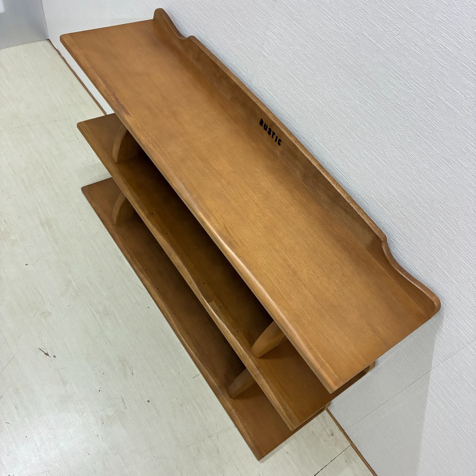カリモク】RUSTIC ルスティック シェルフ オープンラック 棚 - メルカリ