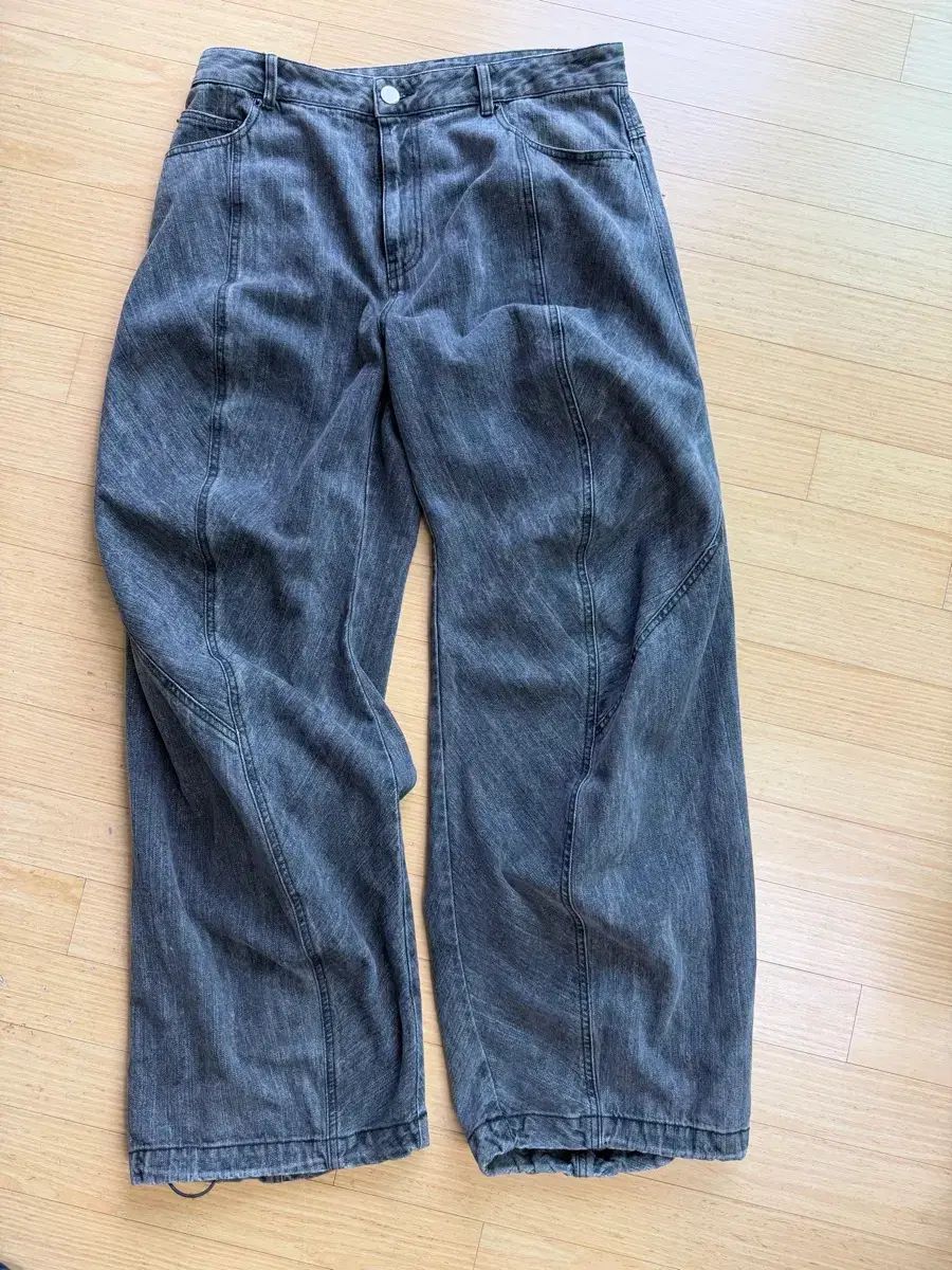 (48) 25SS ジュンジ フロント 심 팬츠