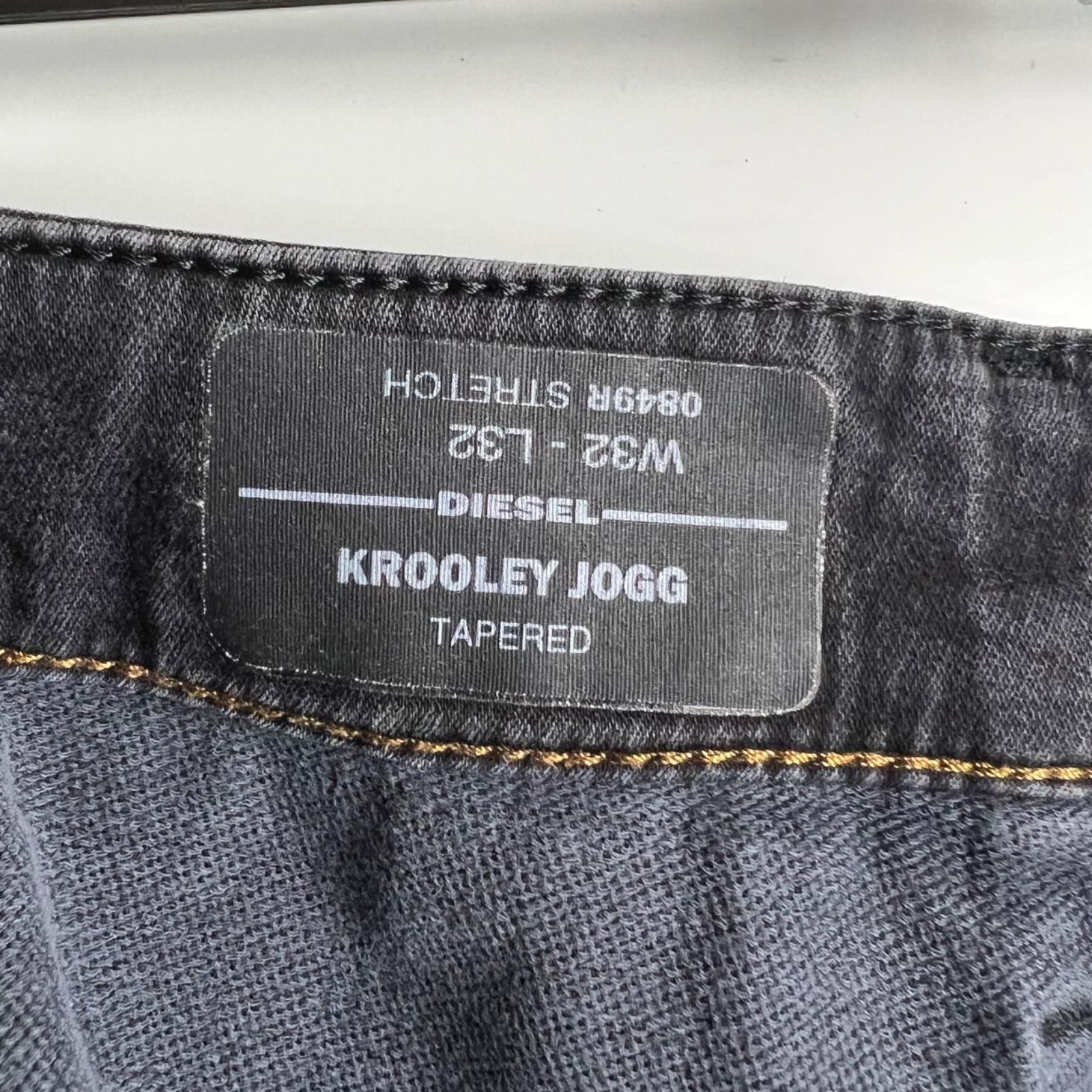DIESEL grunge RARE krooley coating jog 0849R w32 ディーゼル 