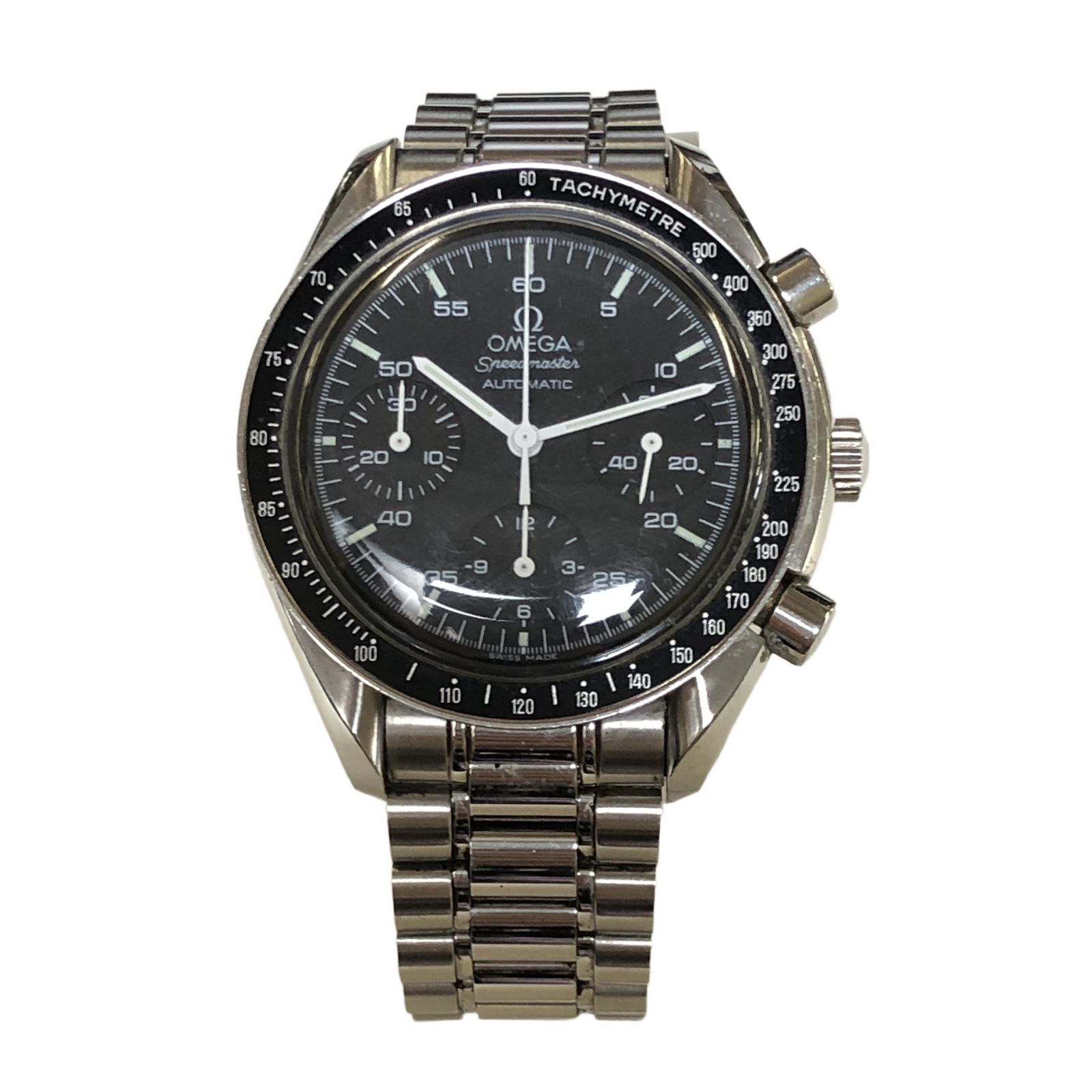 オメガ OMEGA スピードマスター 3510.50 クロノグラフ ブラック文字盤 黒文字盤 SS 自動巻き 腕時計 メンズ 中古 T11266755