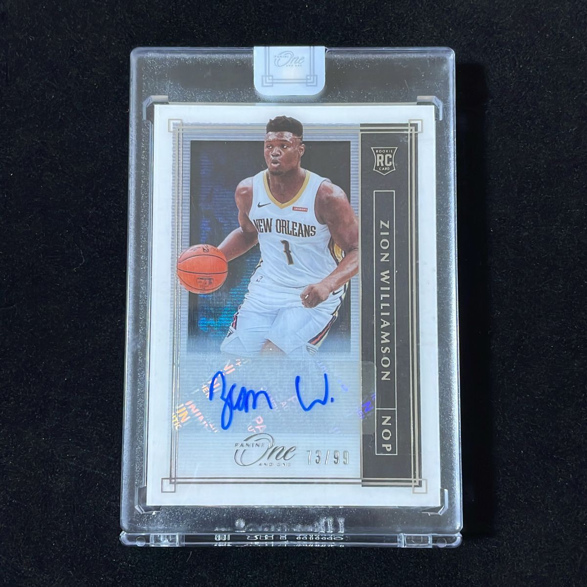 Zion Williamson ザイオン・ウィリアムソン Panini One and One /99