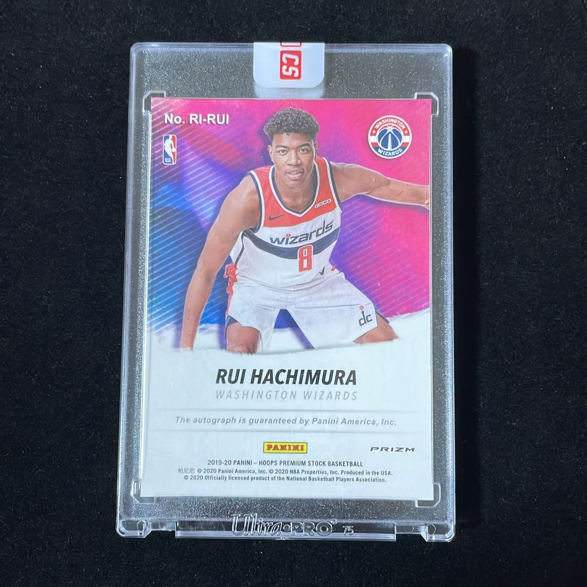 八村塁 2019-20 PANINI NBA Panini 直筆サインカード PRIZM RC 