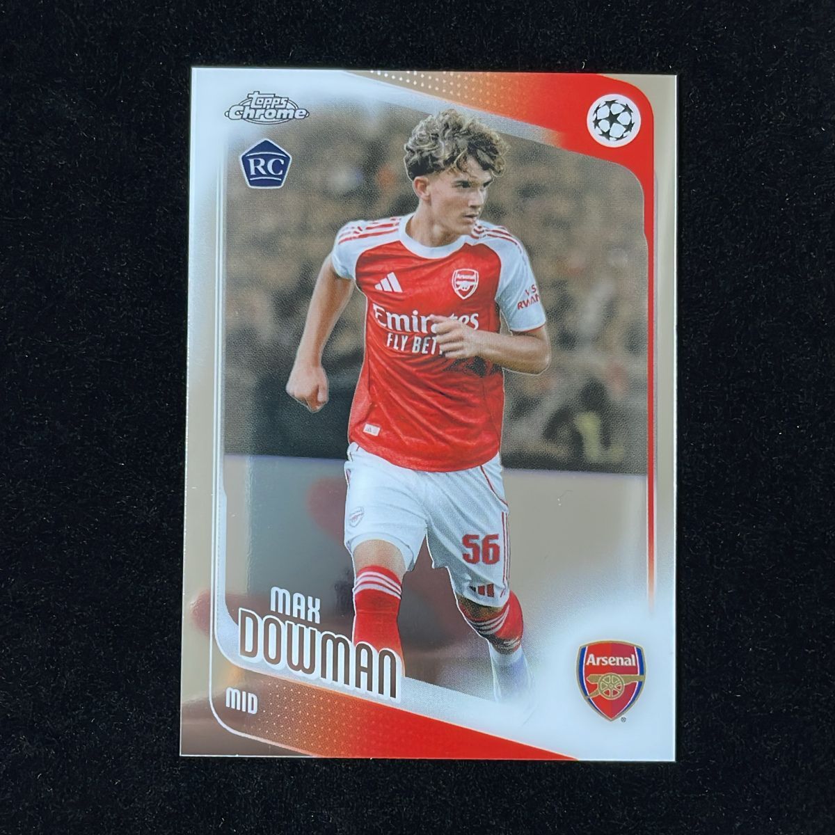 Max Dowman マックス・ダウマン Topps Chrome UCC 2026 Base RC 