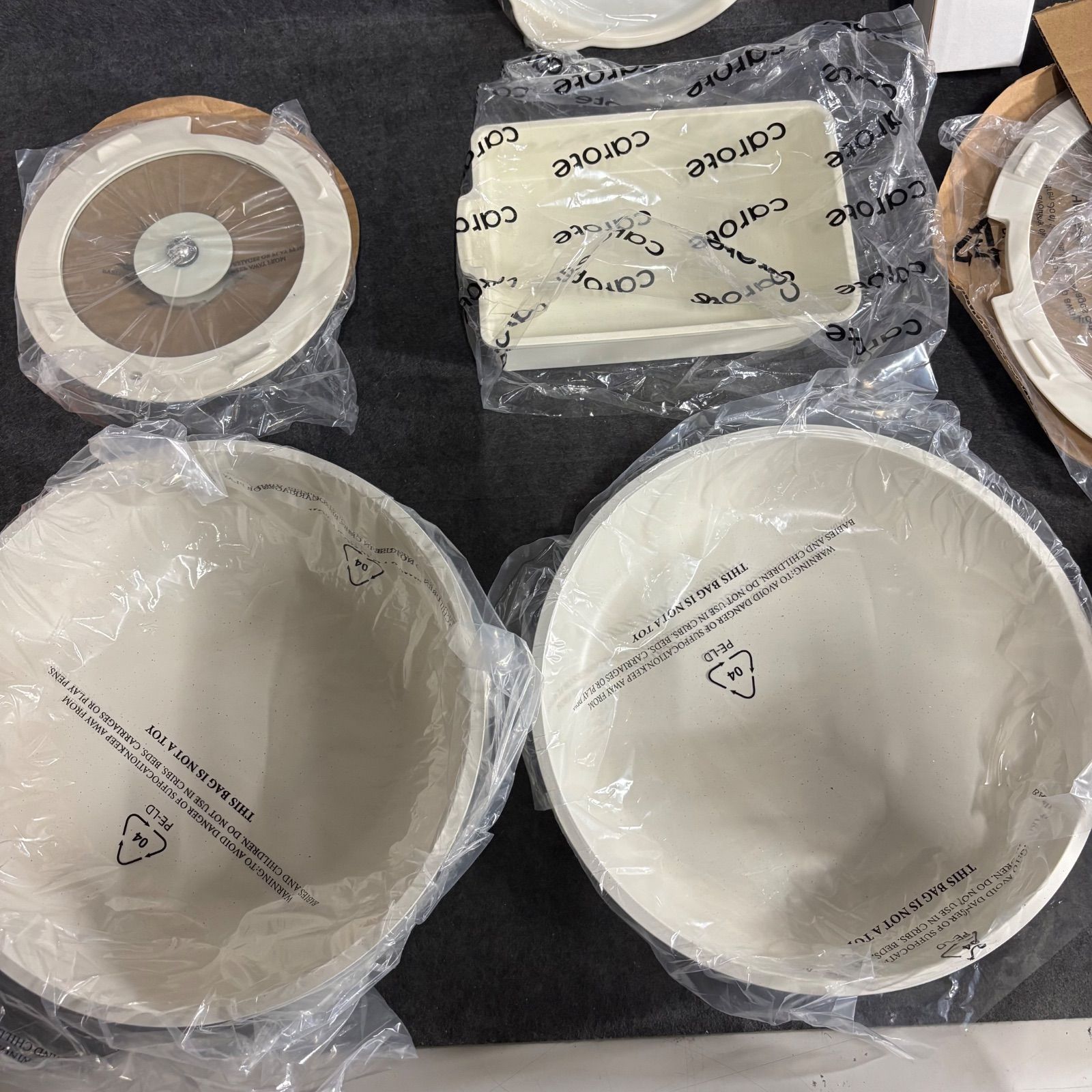 新品 CAROTE カローテ フライパン セット 10点 IH·ガス火対応 「アイス