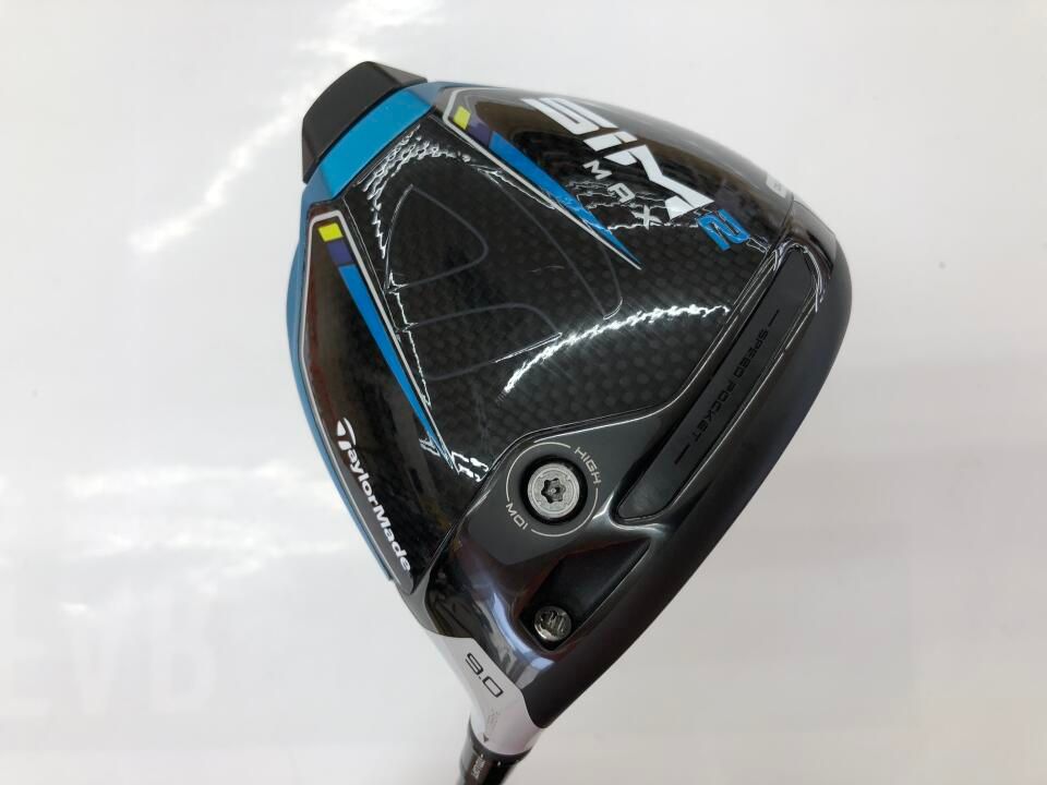 テーラーメイド　SIM2 MAX　9度　TENSEI BLUE TM50(SIM2)　Sフレックス　ドライバー　中古　ゴルフドゥ！吹上店【最短即日発送】