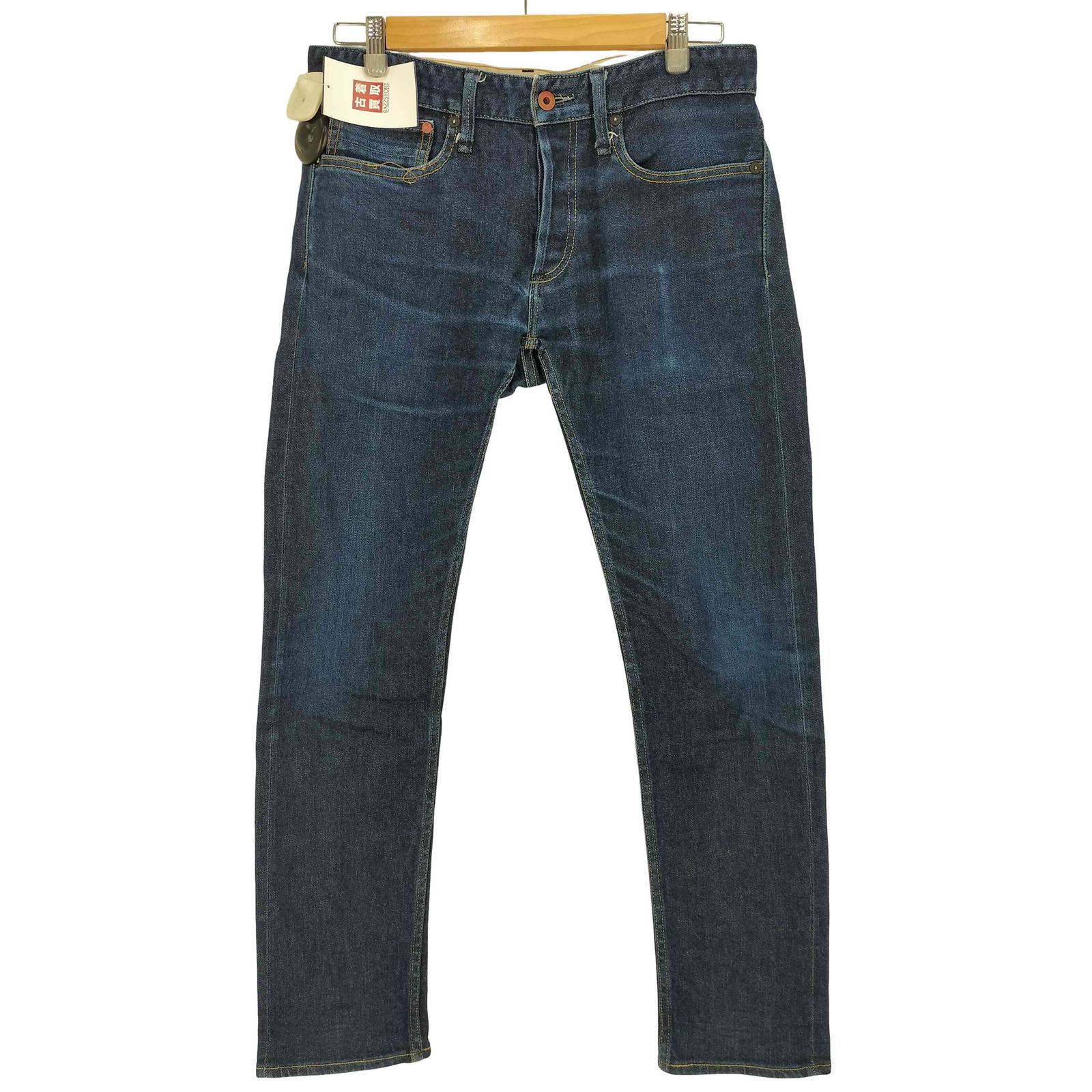 デンハム DENHAM RAZOR SLIM FIT JAPAN ARTISAN セルビッジ ストレートデニム メンズ W32/L32
