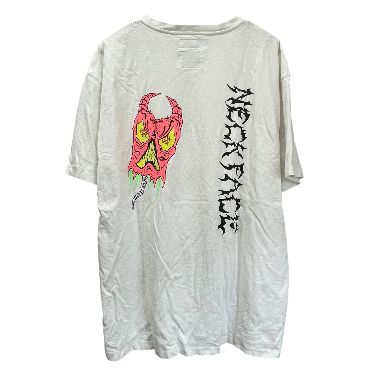 ワコマリア WACKO MARIA × NECKFACE WASHED HEAVY WEIGHT CREW NECK T 