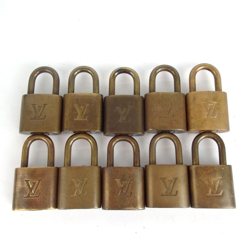 Louis Vuitton ルイヴィトン パドロック 10個セット 鍵なし 　13-3330