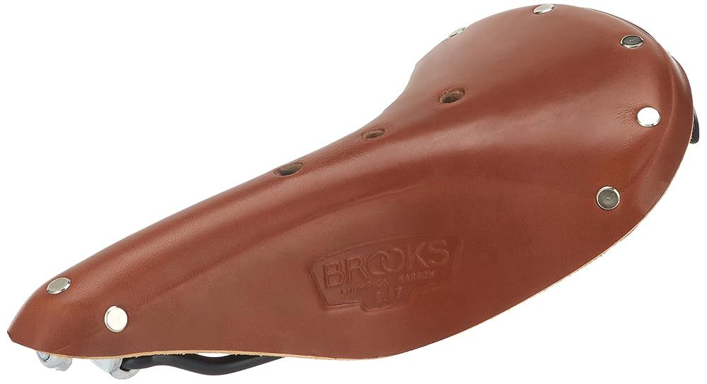 BROOKS(ブルックス) 1世紀以上作られる、伝統のスポーツ向けレザーサドル B17 NARROW CLASSIC HONEY