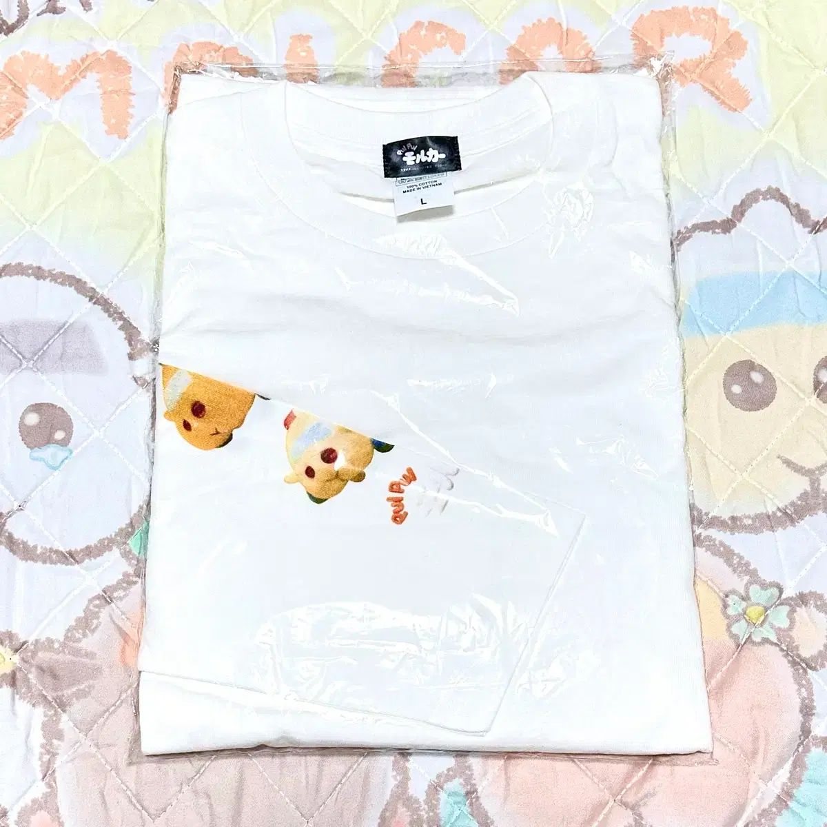 PUI PUI モルカー ヴィレッジヴァンガード ロングスリーブ 長袖 Tシャツ L サイズ 新品 (レア)