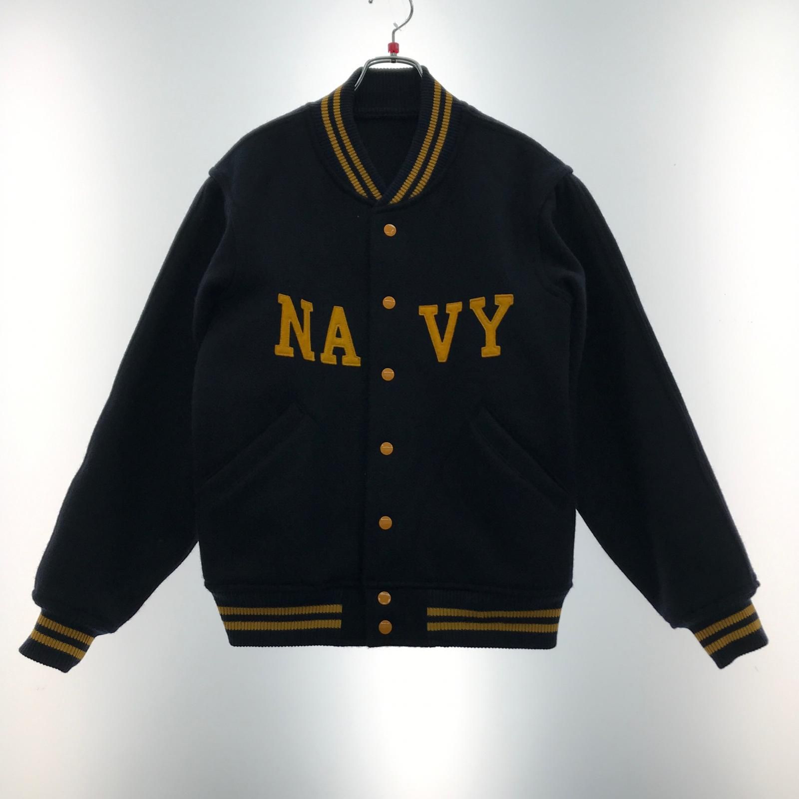 warehouse ウェアハウス ジャケット スタジャン ブランド SIZE 38 メンズ 1950'S NAVY VARSITY JACKET 2240 ネイビー