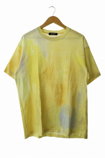 アンダーカバー UNDERCOVER 21AW 油絵 半袖 Tシャツ UC1A1812 2 黃 イエロー ブランド古着ベクトル 中古 260528