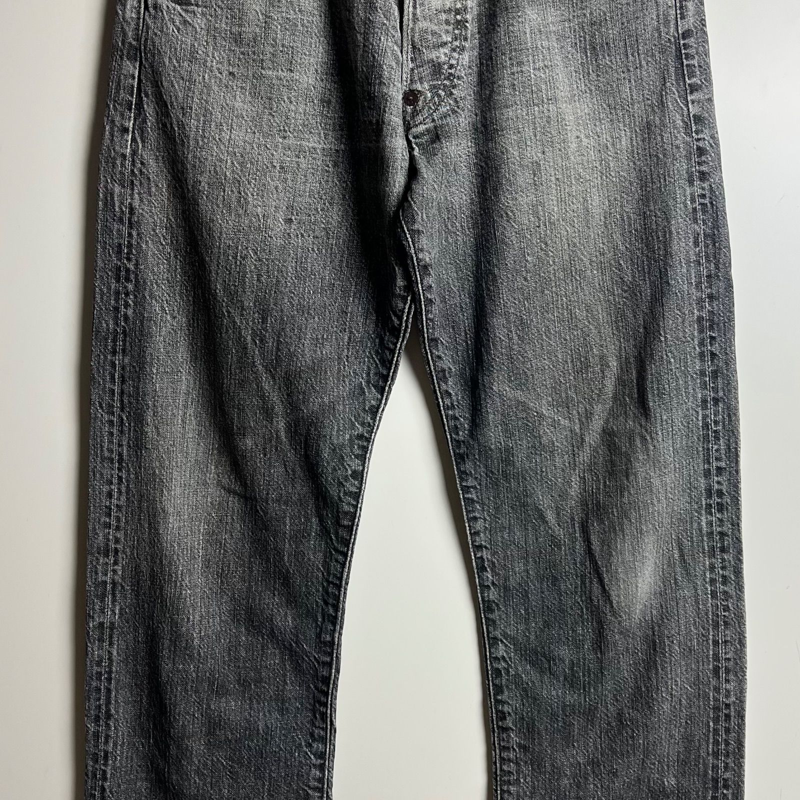 EVISU JAPAN made BLACK denim pants w31 エヴィス エビス ブラック