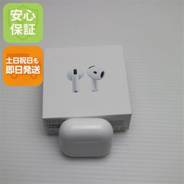 新品未使用 AirPods 4(アクティブノイズキャンセリング非搭載) イヤホン APPLE 即日発送 土日祝発送OK 03000