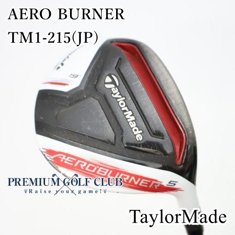 【中古】[B-ランク] フェアウェイウッド テーラーメイド エアロバーナー AERO BURNER TM1-215(JP)/SR 5W(19度)　[2571]