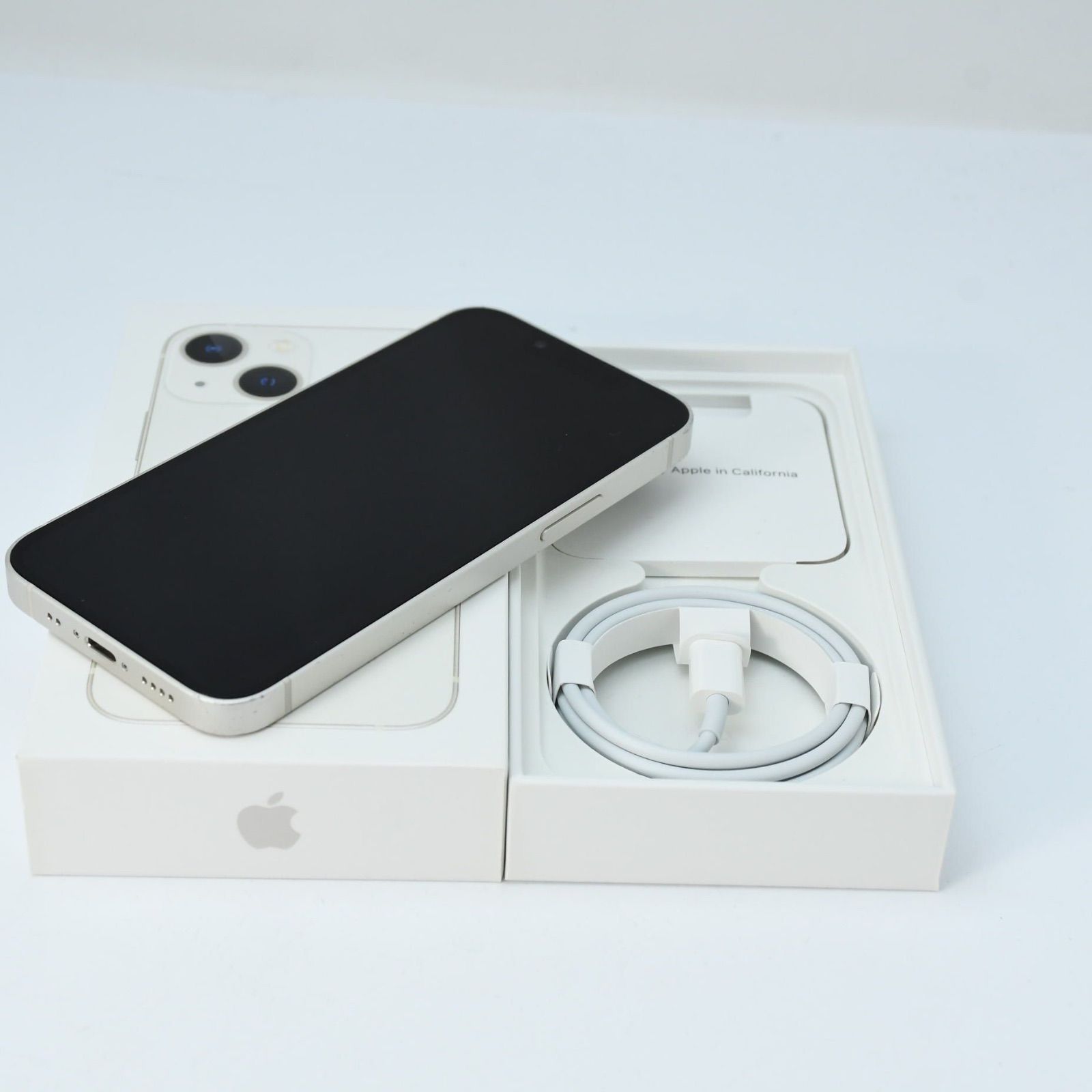 ジャンク＊動作可＊付属品完備】SIMフリーiPhone13 mini 128GB スター