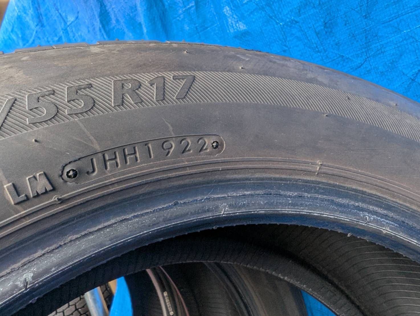4117）215/55R17 94V BRIDGESTONE NEXTRY 2022年製 4本セット 中古品