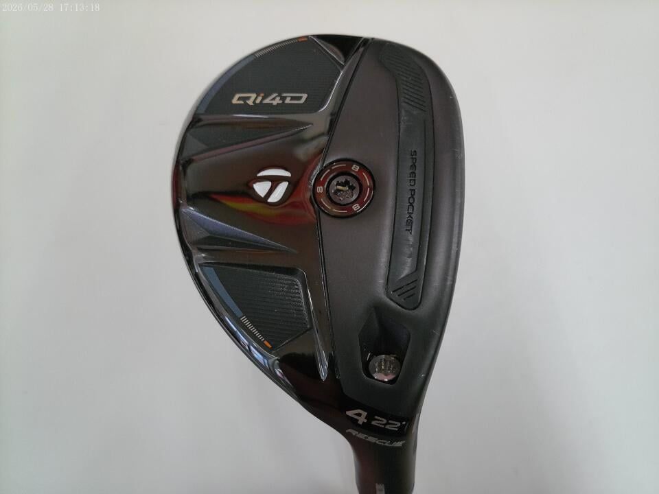 テーラーメイド　Qi4D　22度　REAX 65 (Qi4D)　Sフレックス　ユーティリティ　中古　ゴルフドゥ！NEXT川越店【最短即日発送】