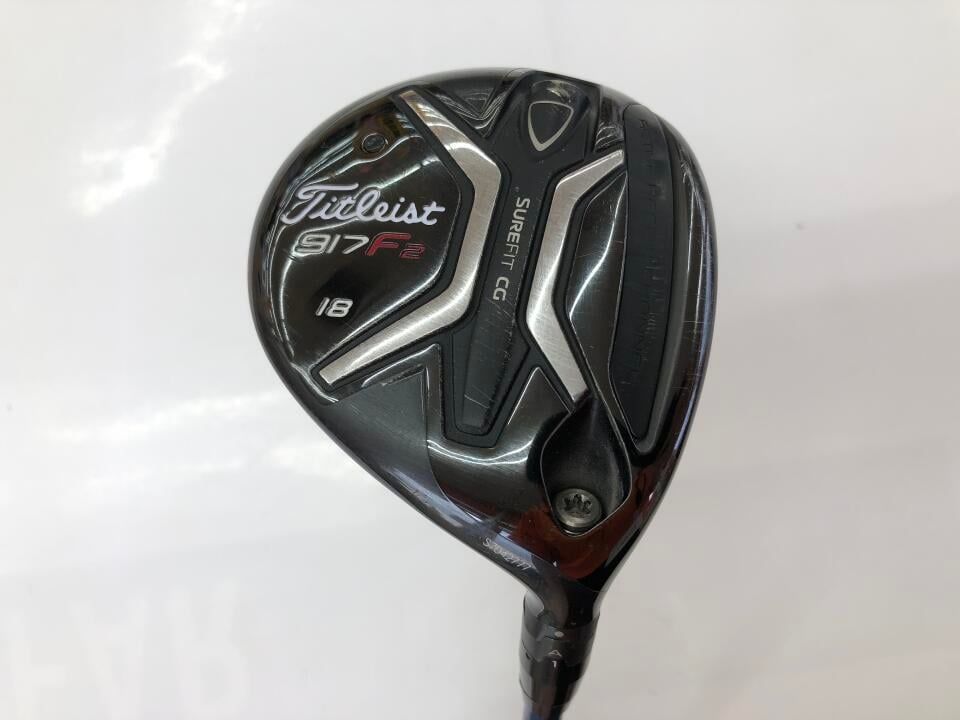 タイトリスト　917F2　18度　ツアーAD VR-6　Xフレックス　フェアウェイウッド　中古　ゴルフドゥ！吹上店【最短即日発送】