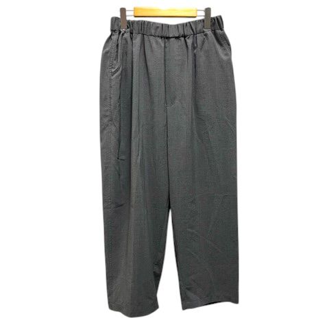 ジャーナルスタンダード ラックス JOURNAL STANDARD LUXE トロピカルイージーパンツ ボトムス タック 無地 F チャコールグレー