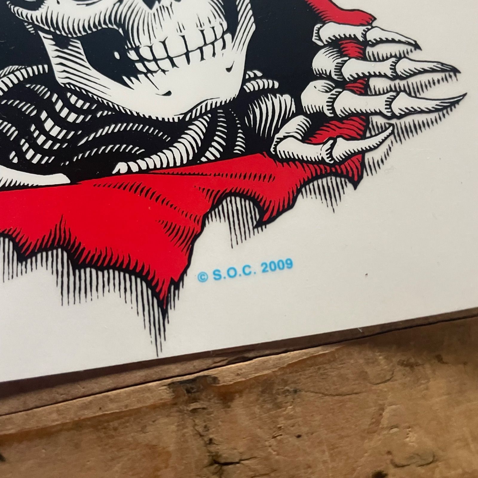 ビッグサイズ パウエル ペラルタ リッパー ステッカー Old Skate 新品 正規品 POWELL PERALTA パウエル ペラルタ RIPPER リッパー