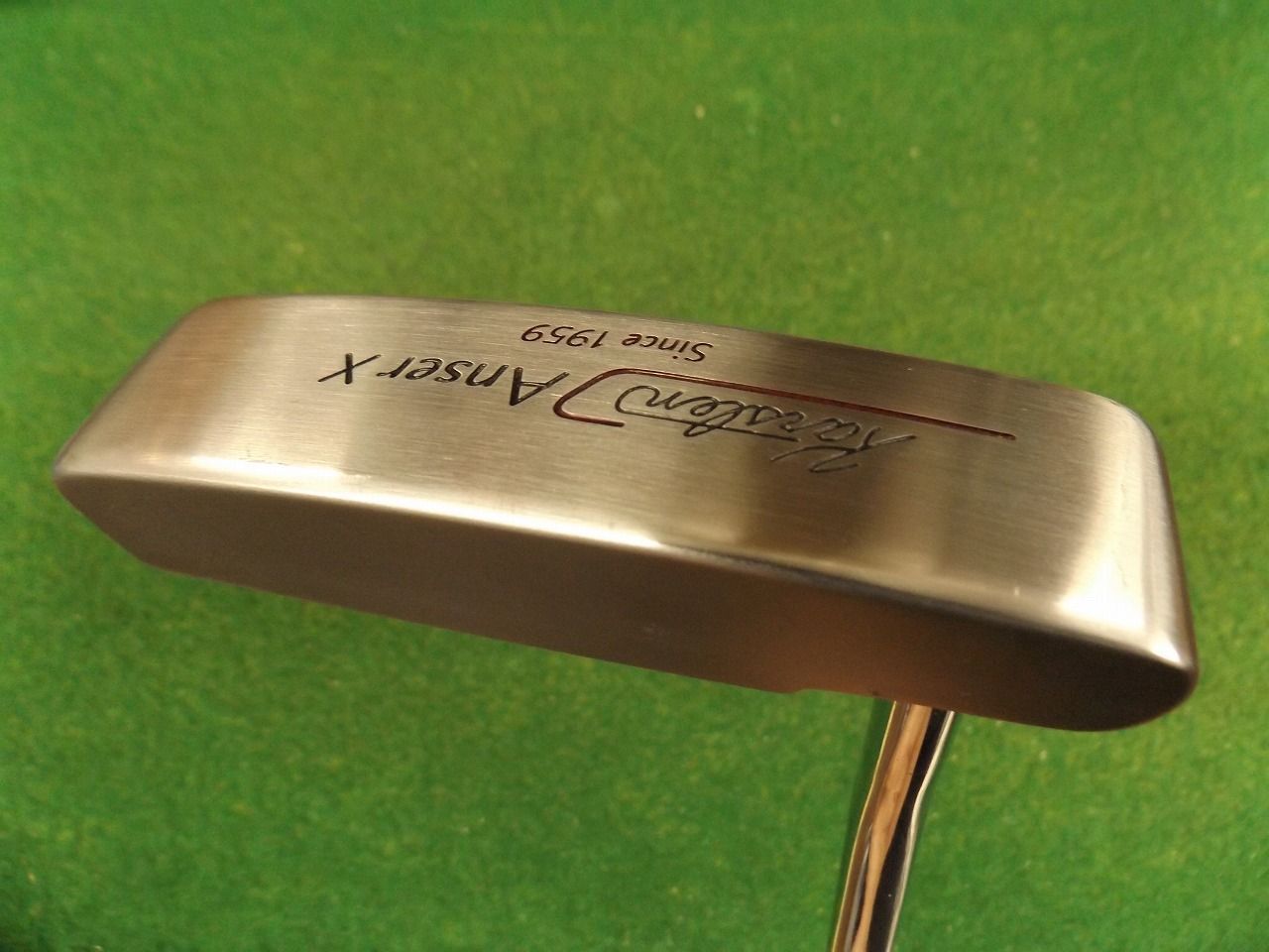6125 KARSTEN 1959 ANSER X LH 34インチ カバー無 PING ピン カーステン アンサー レフティ パター ゴルフクラブ .024777