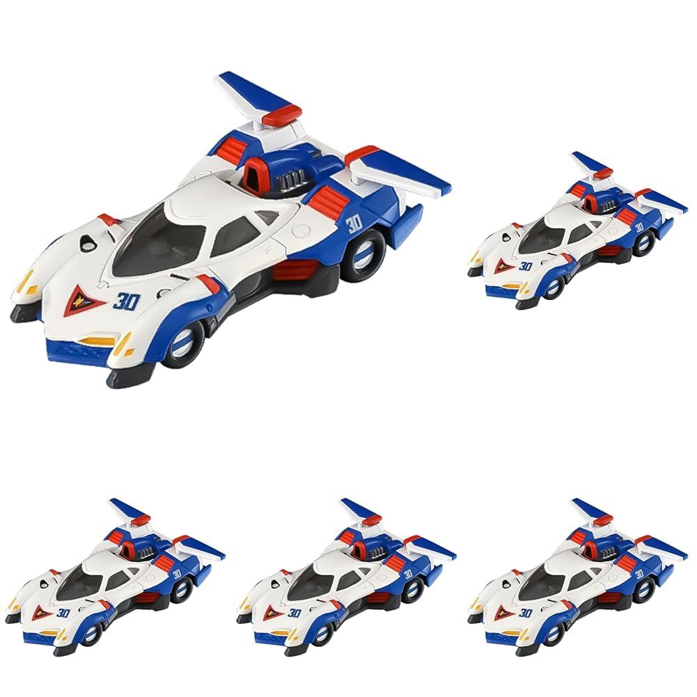 新品 タカラトミー(TAKARA TOMY) トミカプレミアムunlimited 09 新世紀GPXサイバーフォーミュラ アスラーダG.S.X (風見 ハヤト) ミニカー おもちゃ 6歳以上 (× 5)