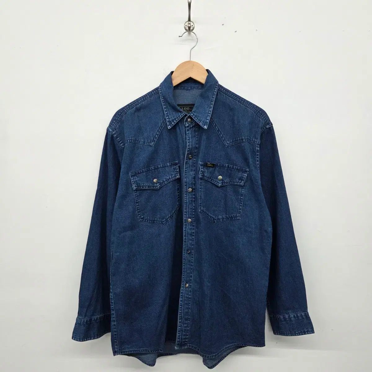 Lee ヴィンテージ デニム ウェスタン シャツ メンズXL