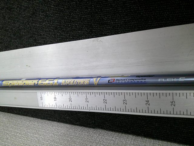 中古 シャフト フジクラ Speeder 661 Evolution V（S） キャロウェイ用スリーブ/S/0[7542]■松山店