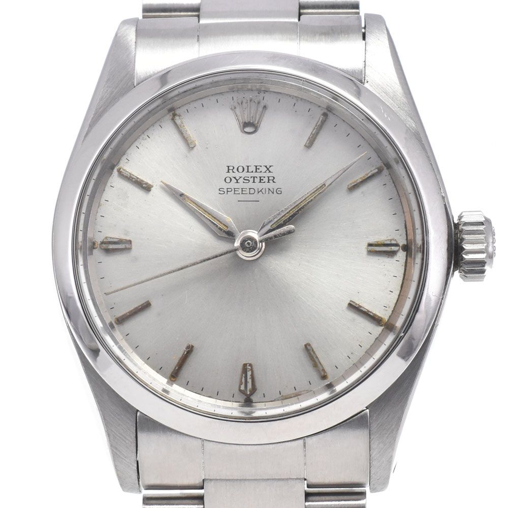 ロレックス ROLEX 6430 スピードキング シルバー 手巻き ボーイズ 腕時計 J#147400