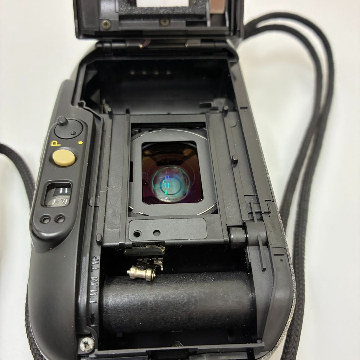 MINOLTA Capios 75 コンパクトフィルムカメラ ケース付き 通電確認済み