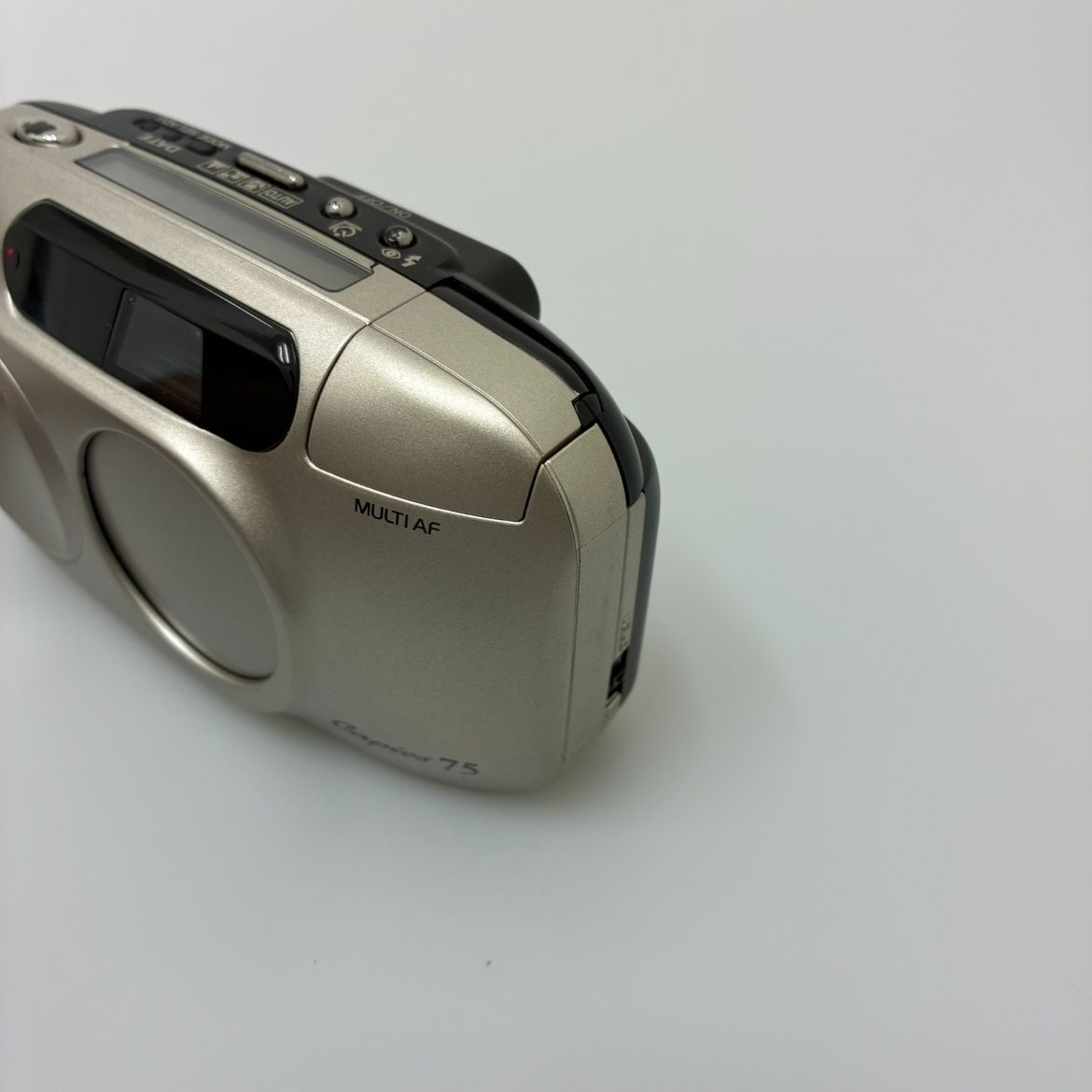 MINOLTA Capios 75 コンパクトフィルムカメラ ケース付き 通電確認済み