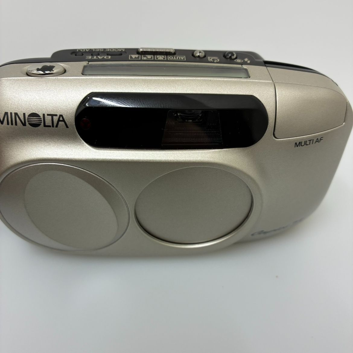 MINOLTA Capios 75 コンパクトフィルムカメラ ケース付き 通電確認済み