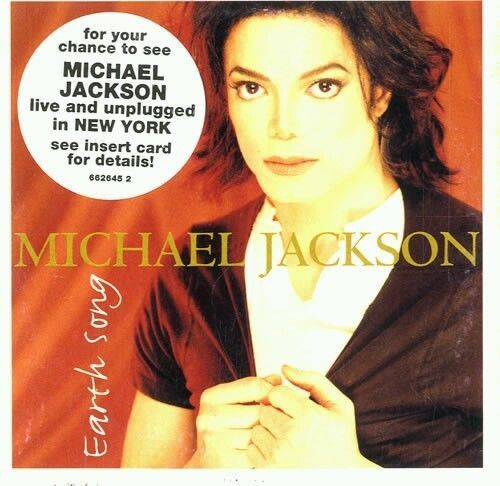 CD Michael Jackson Earth Song 6626452 Epic /00110 - メルカリ