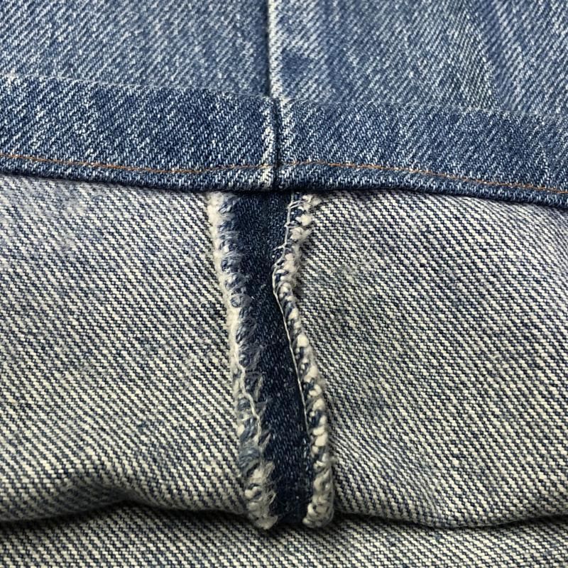 中古】LEVI'S 501 デニムパンツ W34 L36 ブルー リーバイス ボタン裏