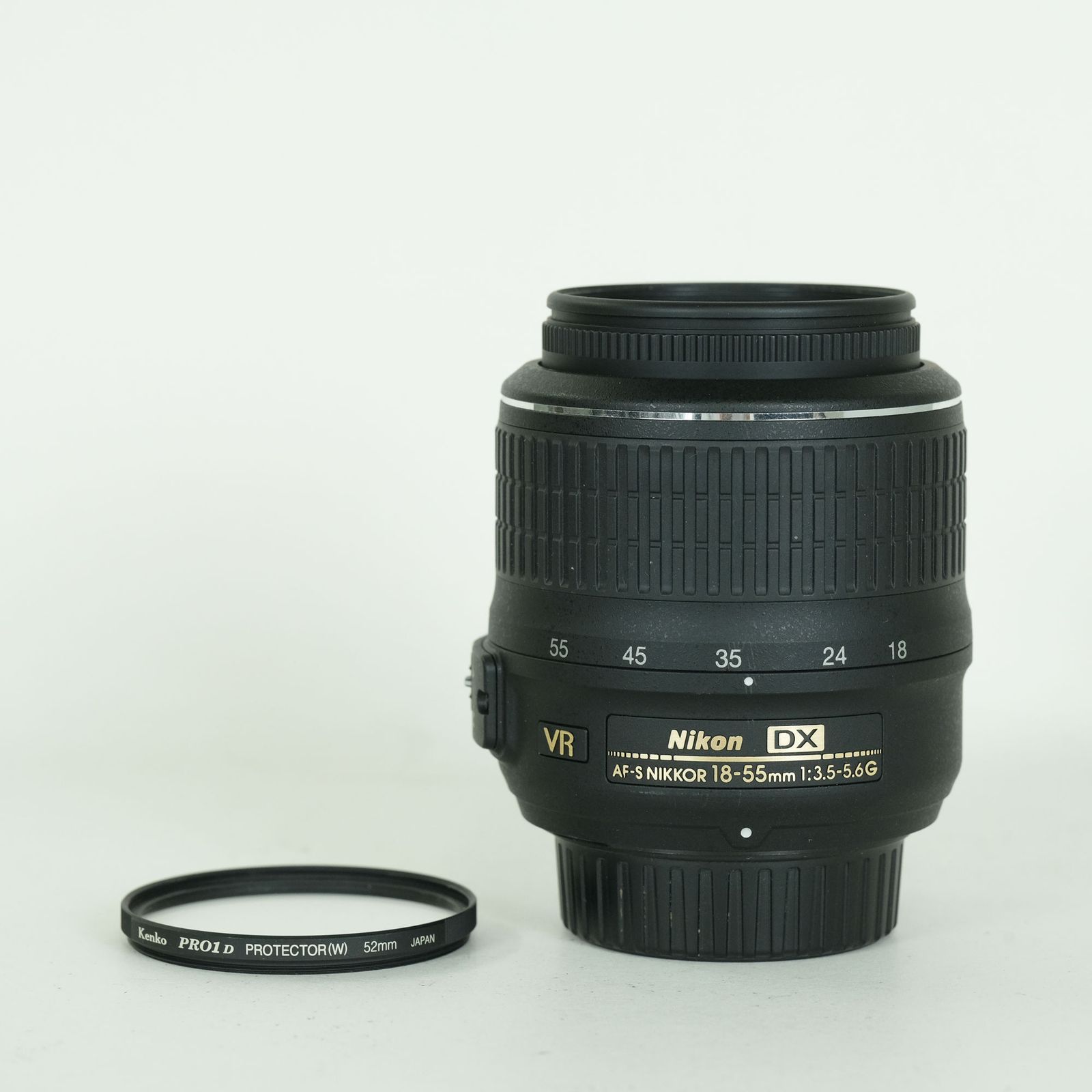 [良品 | フィルター付] Nikon AF-S DX NIKKOR 18-55mm F3.5-5.6 G VR | Nikon Fマウント