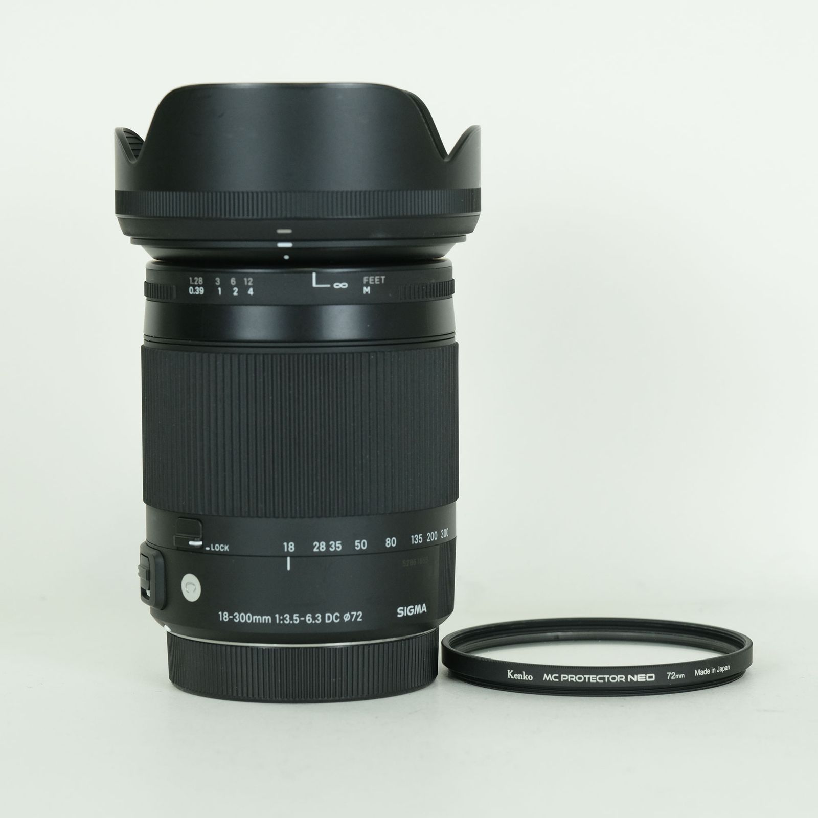 [良品 | フィルター付] SIGMA 18-300mm F3.5-6.3 DC MACRO OS HSM｜Contemporary [キヤノンEF用] | Canon EFマウント