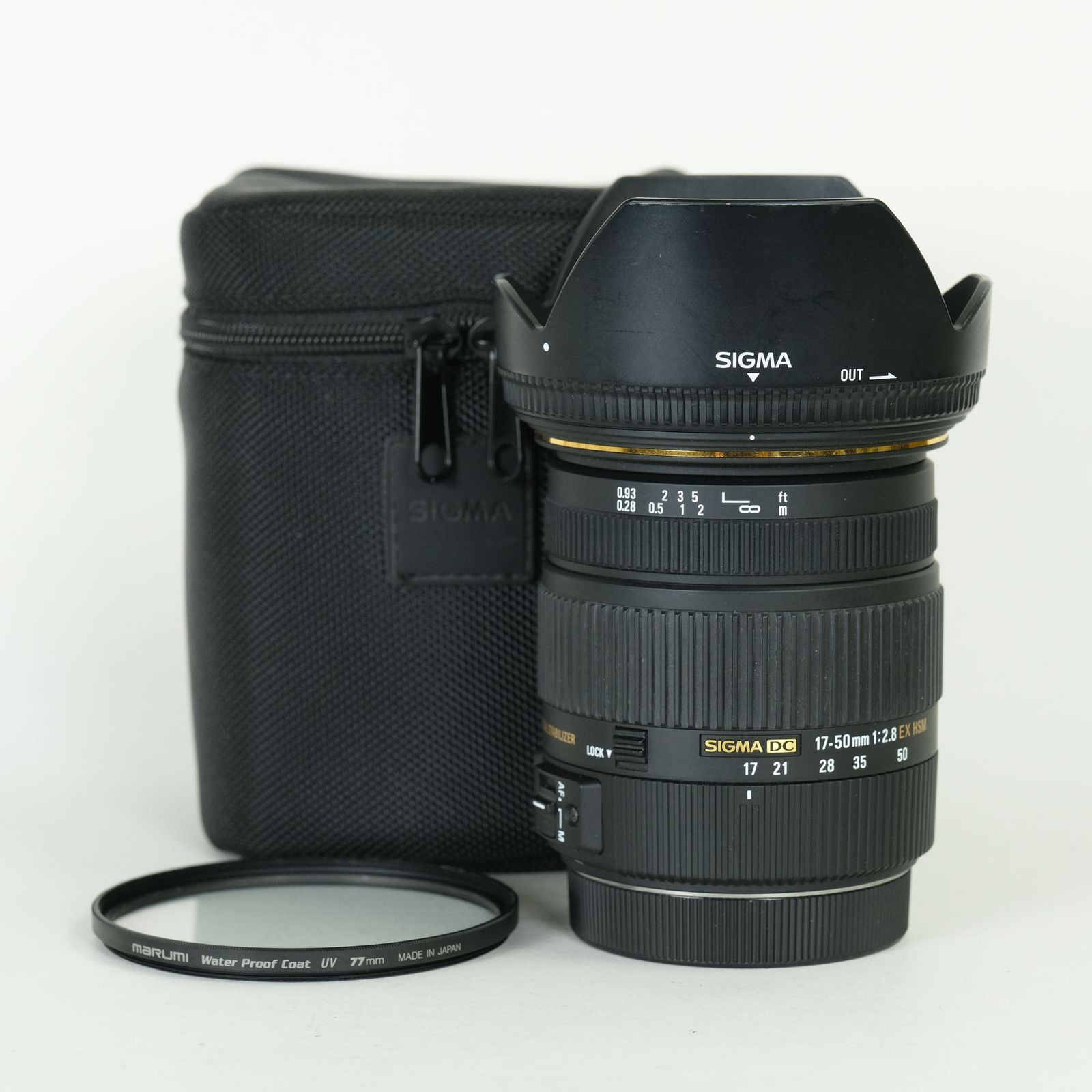 [美品 | フィルター付] SIGMA 17-50mm F2.8 EX DC OS HSM (キヤノンEF用) | Canon EF-Sマウント