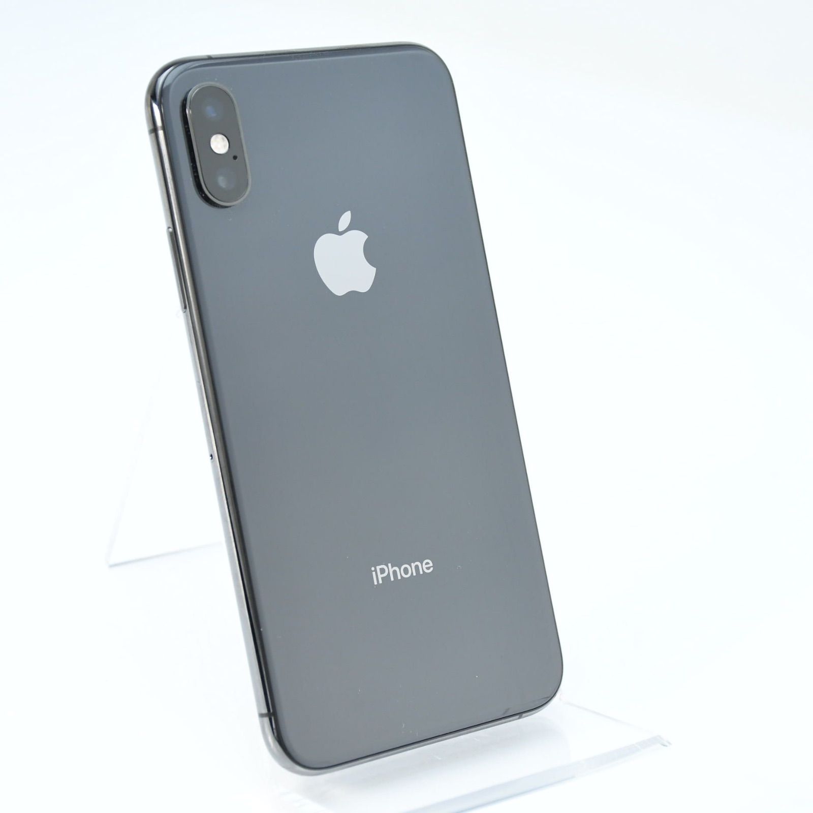 Apple iPhone XS 64GB 本体　バッテリー83% SIMフリー 液晶美品＊純正バッテリー83％】SIMフリー iPhone XS 64GB スペース